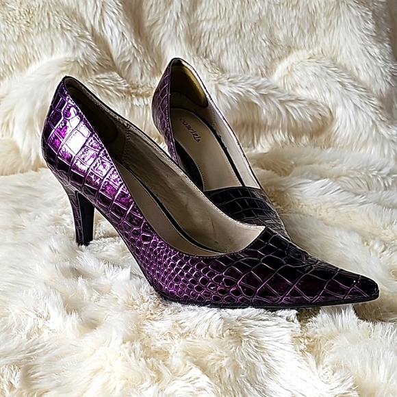 Cobrizi Shoes - Purple Cobrizi Heels - 10